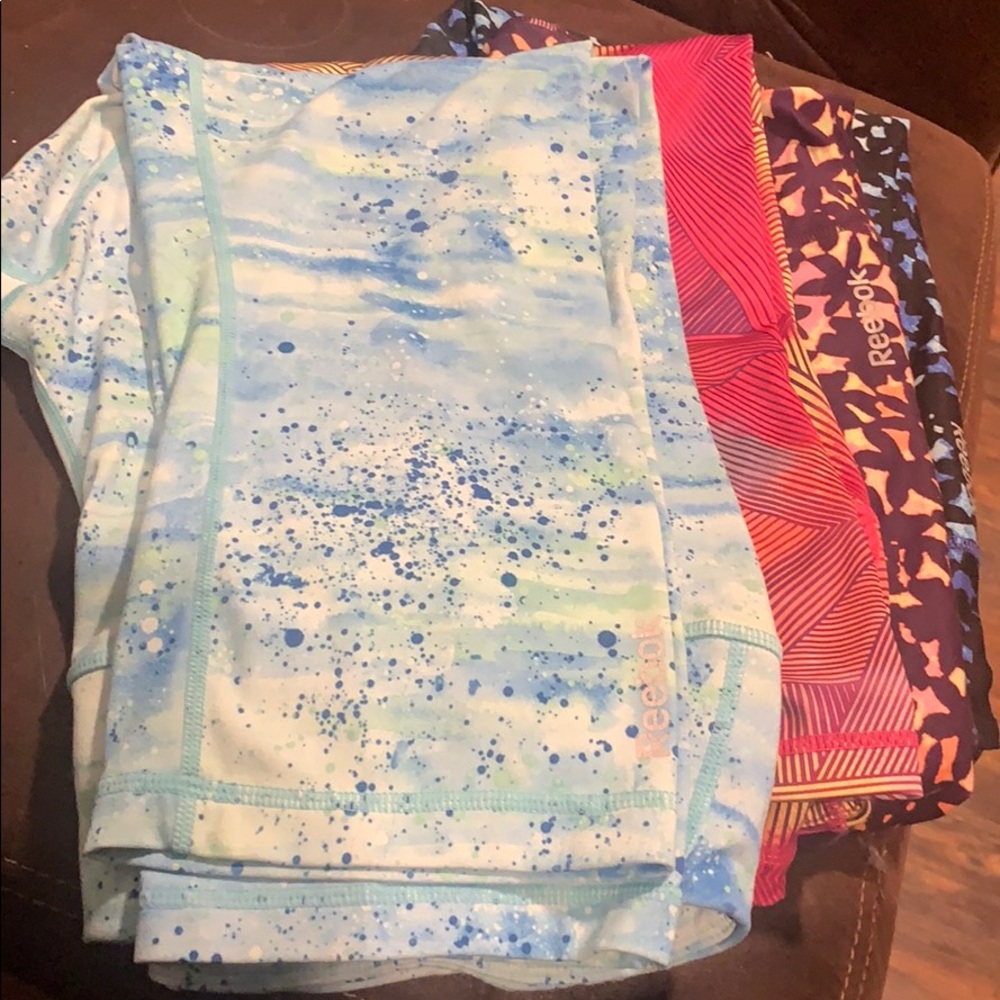 Lot of 5 Reebok Capri leggings